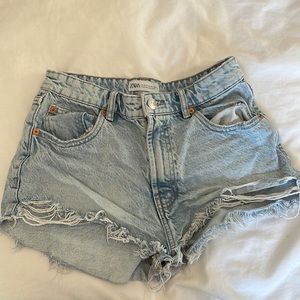 Zara jean shorts